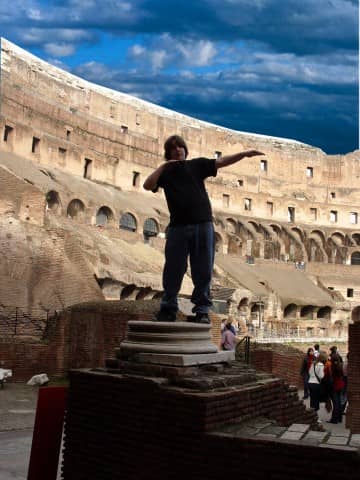 treasure hunt, marcus aurelius, rome, a path through rome,