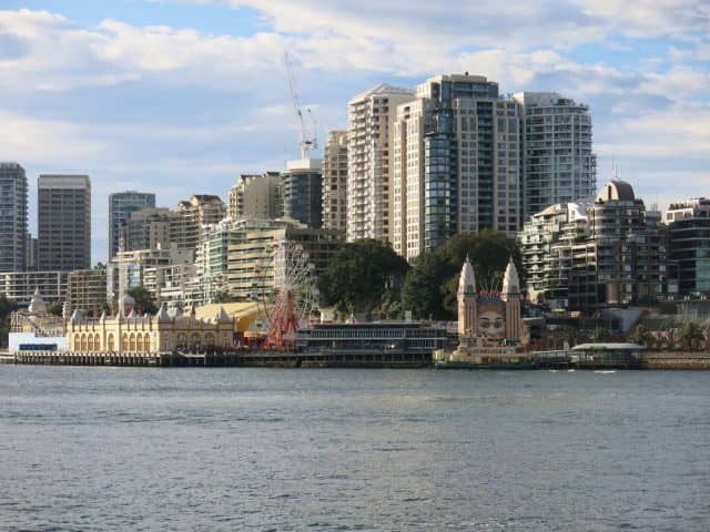 harbour bridge, opera house, circular quay, luna park, sydney