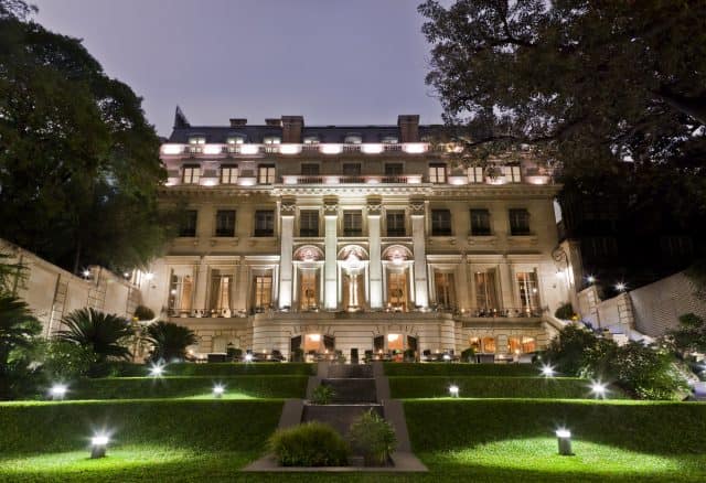 buenos aires, palacio duhau, park hyatt buenos aires