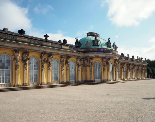 potsdam, frederick the great, sans souci