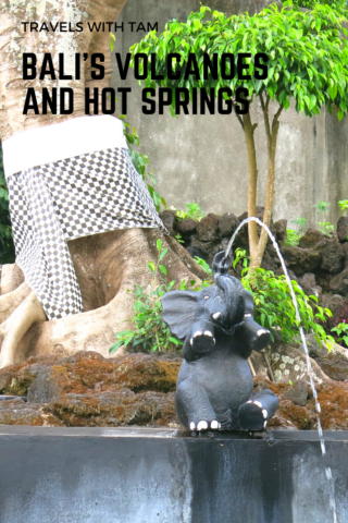 Bali, Hot springs, volcano, volcanoes