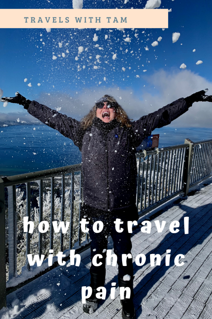 how to travel with chronic pain